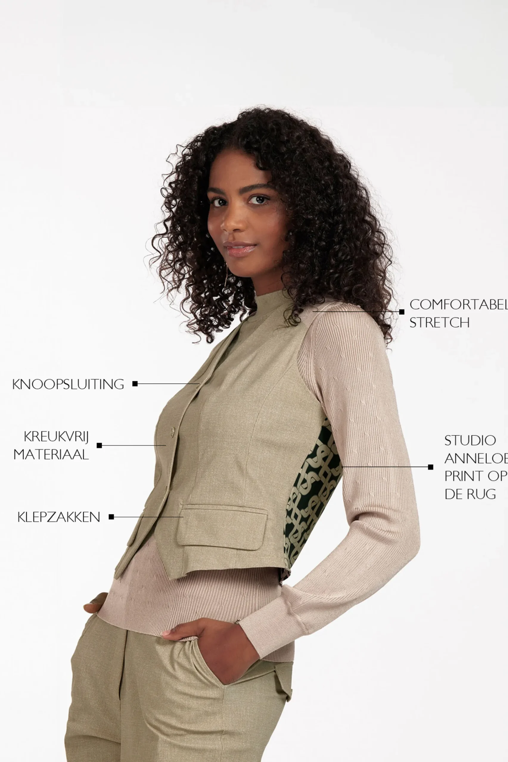 Studio Anneloes Trixi structure gilet -