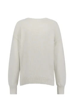 Studio Anneloes Valerie chunky flower pullover -