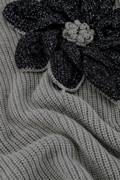 Studio Anneloes Valerie chunky flower pullover -