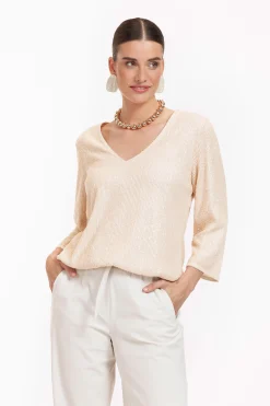 Studio Anneloes Victoria sequins top -