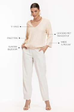 Studio Anneloes Victoria sequins top -