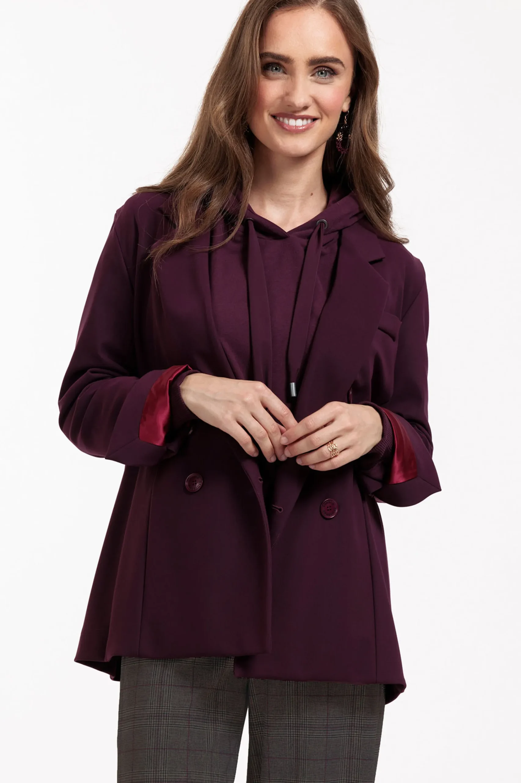 Studio Anneloes Violet bonded blazer -