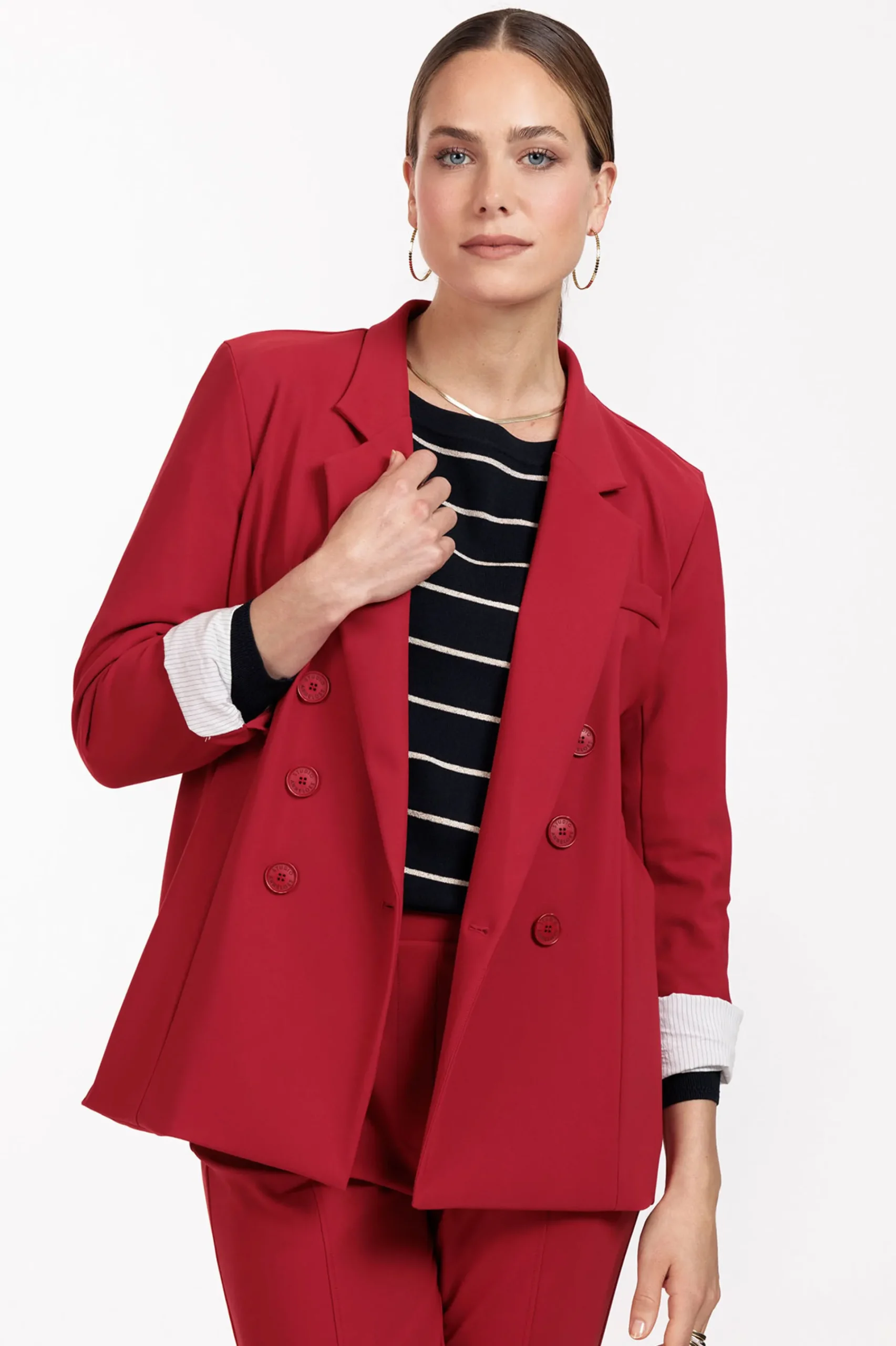 Studio Anneloes Violet bonded blazer -
