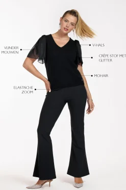 Studio Anneloes Vlinder mohair pullover -