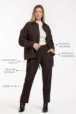 Studio Anneloes Willa carrot trousers -