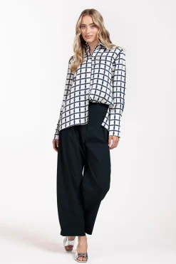 Studio Anneloes Yara squares blouse -